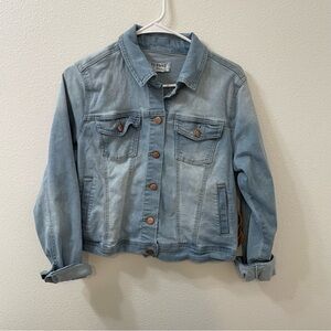 Cisino Jean jacket blue medium NWT